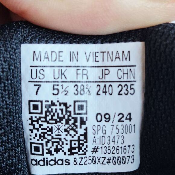 Adidas Terrex Rain.RDY Mid Hiking Boots Women’s Size 7 Black Waterproof Trail - Picture 8 of 10